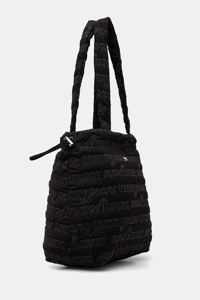 Tommy Jeans kabelka typu shopper dámska AW0AW18649 čierna SS26