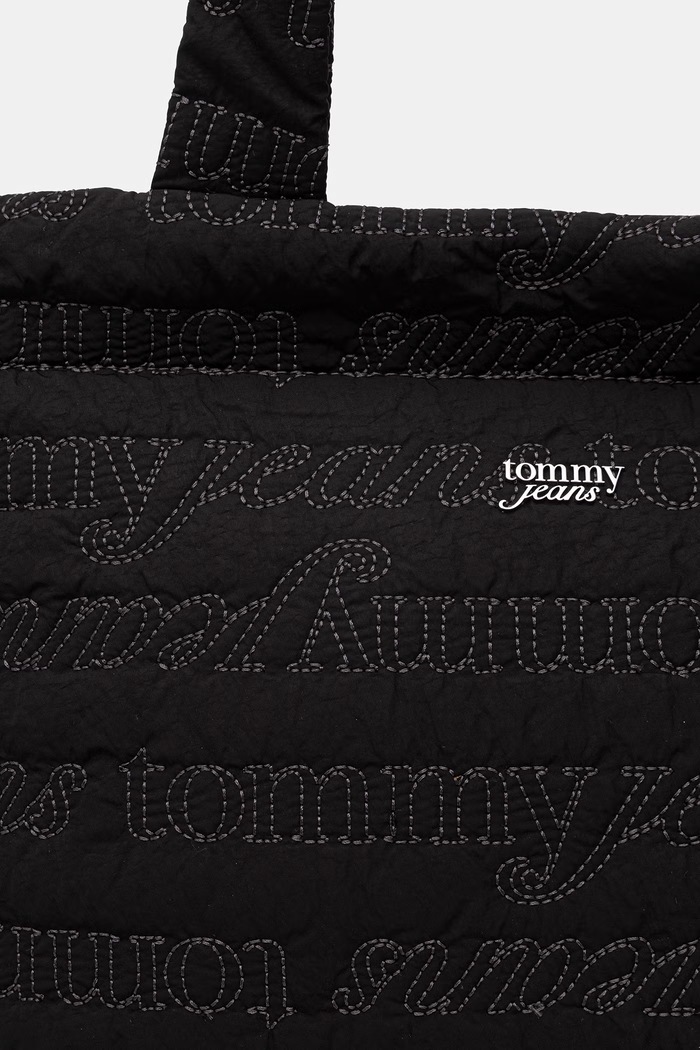 Tommy Jeans kabelka typu shopper dámska čierna AW0AW18649