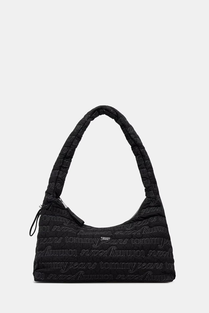 Tommy Jeans μικρή τσάντα γυναικεία μαύρο AW0AW18855