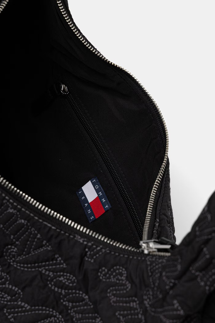 Tommy Jeans μικρή τσάντα γυναικεία AW0AW18855 μαύρο