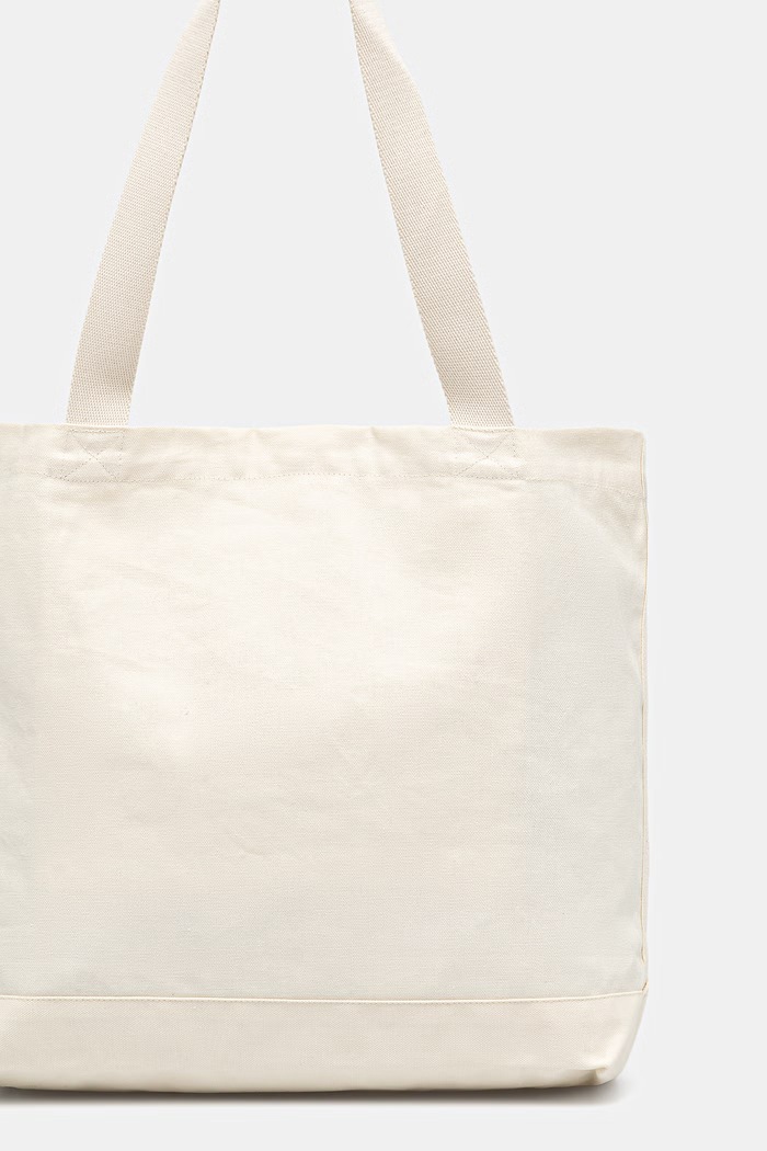 Αξεσουάρ Maison Kitsuné Gallery Fox shopper γυναικεία βαμβακερή QU05110WW9042 μπεζ