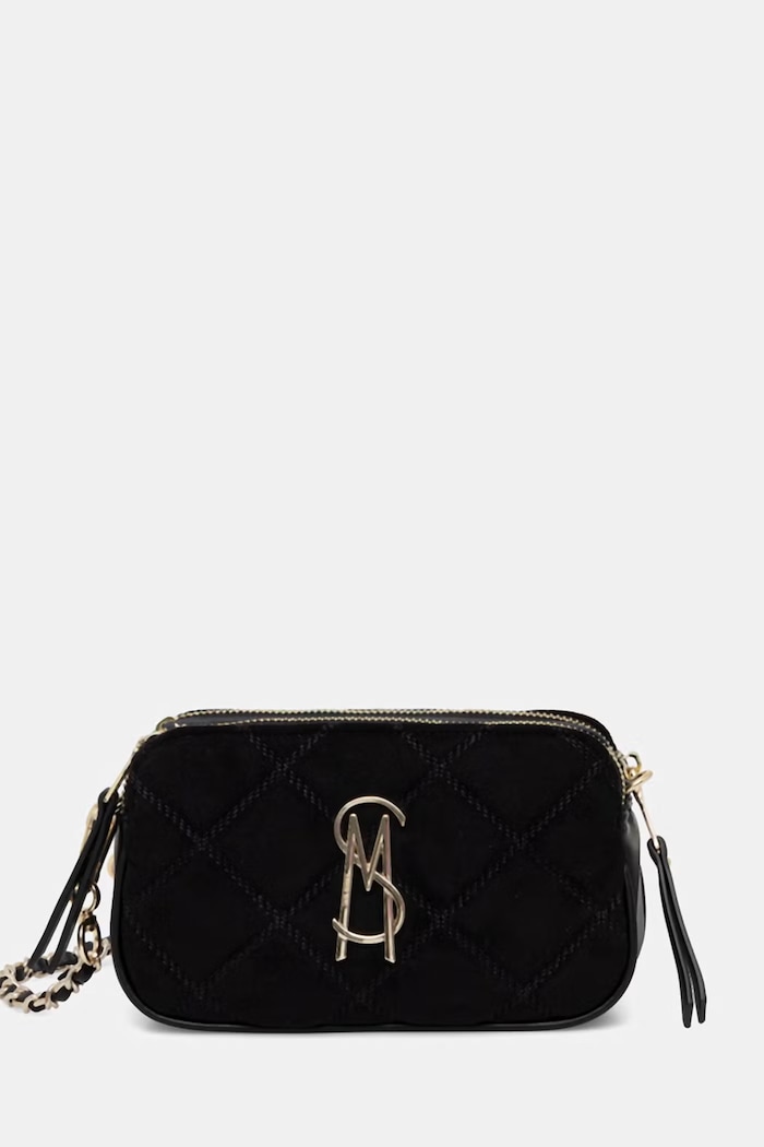 Steve Madden torebka crossbody damska zamszowa Bmarvi-S czarny SM13002246