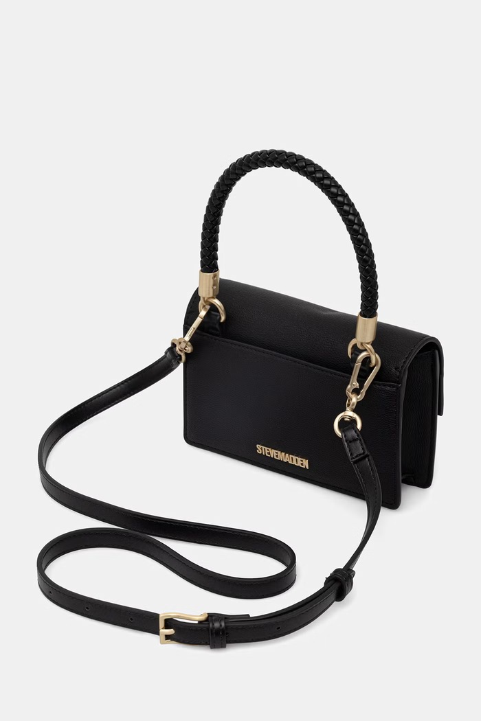 Doplnky Steve Madden dámska crossbody kabelka Bnesta SM13002275 čierna