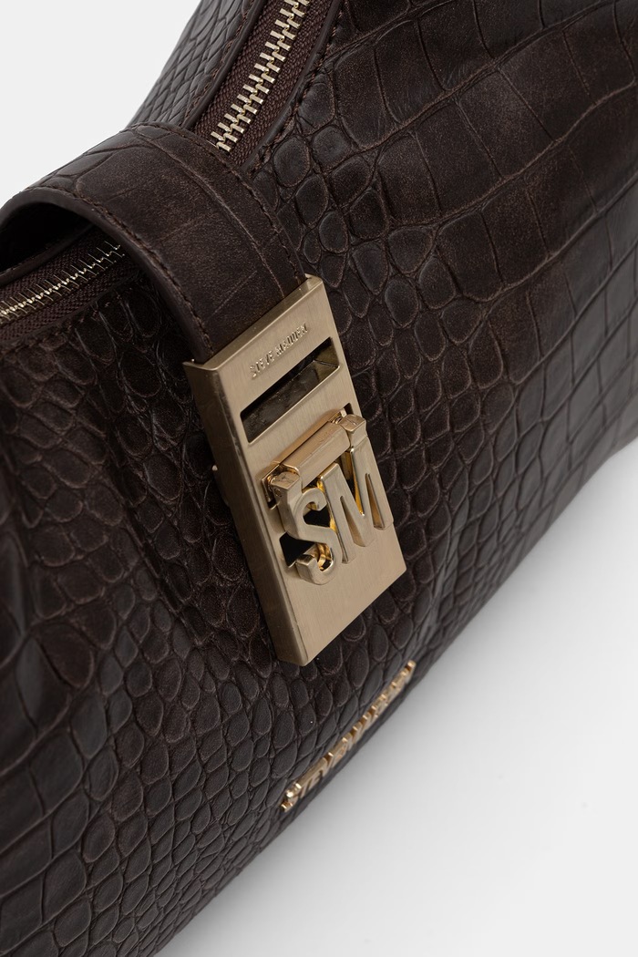 Steve Madden torebka damska z imitacji skóry Bovie-A brązowy SM13002282