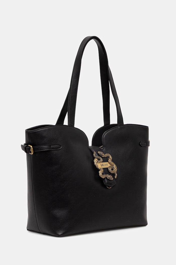 Just Cavalli τσάντα shopper γυναικεία 80RA4BA4.ZSA89 μαύρο SS26