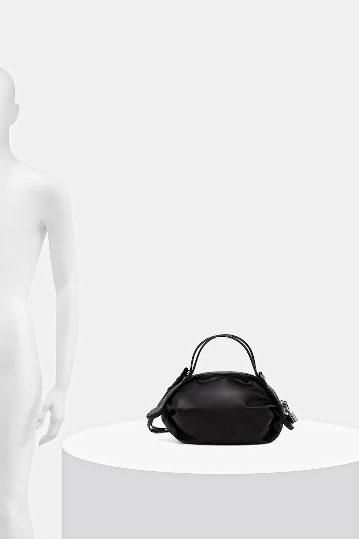 Kenzo Crossbody bag чанта тип кроасан дамска от кожа FG52SA916L01