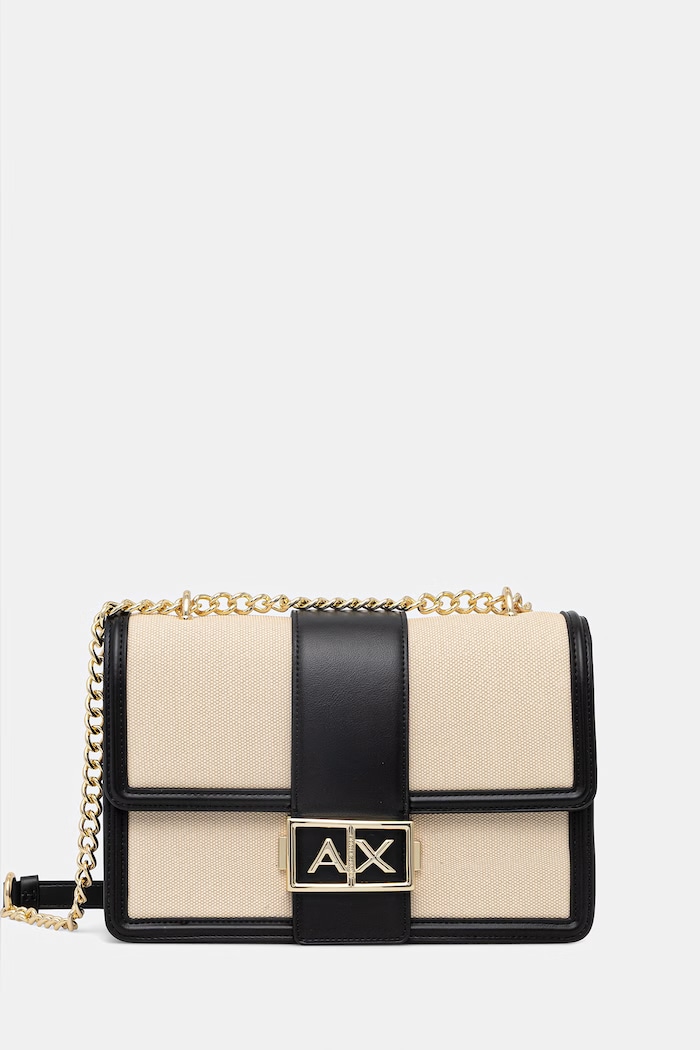 Kabelka Armani Exchange textilný béžová XW000070.AF22570