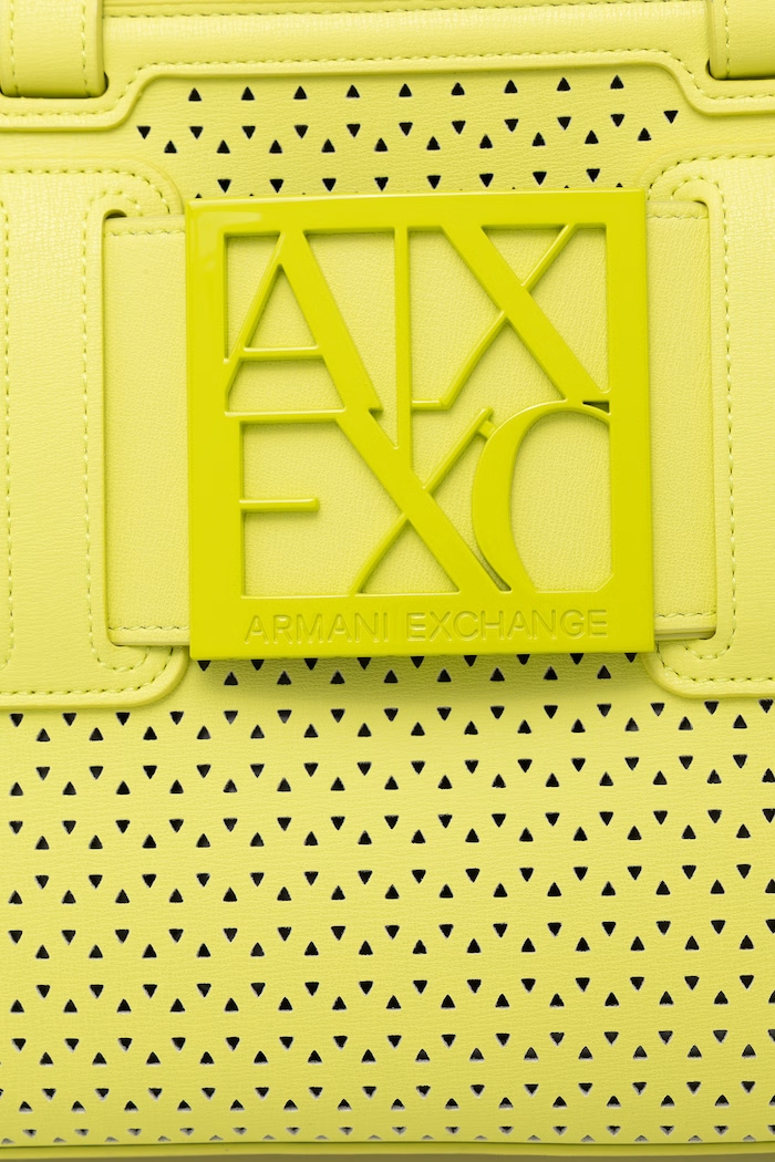Armani Exchange crossbody kabelka dámska z imitácie kože zelená XW000392.AF22626