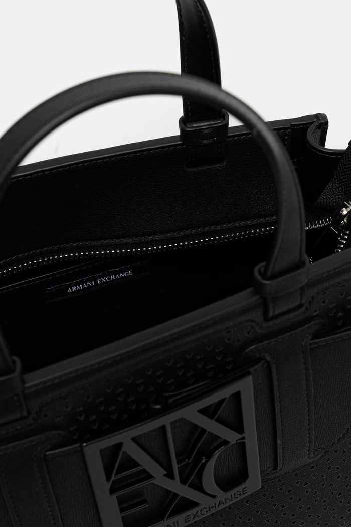 Armani Exchange crossbody kabelka dámska z imitácie kože XW000392.AF22626 čierna