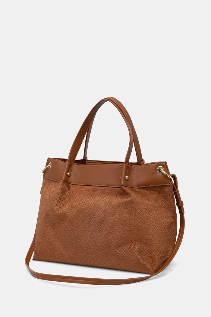 Doplnky Armani Exchange dámska tote kabelka XW001211.AF22645 hnedá