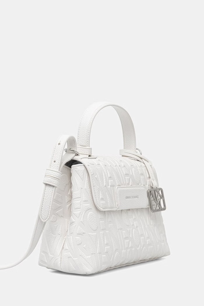 Armani Exchange dámska crossbody kabelka XW001223.AF15774 biela SS26