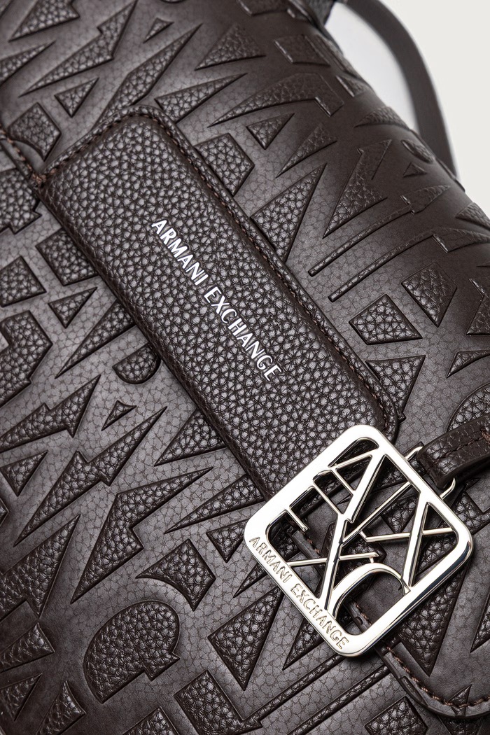 Torebka crossbody damska Armani Exchange XW001223.AF15774 brązowy