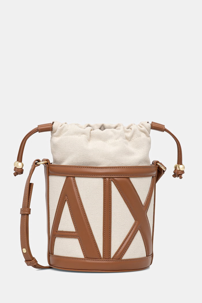 Armani Exchange torebka koszyk damska brązowy XW002183.AF22635
