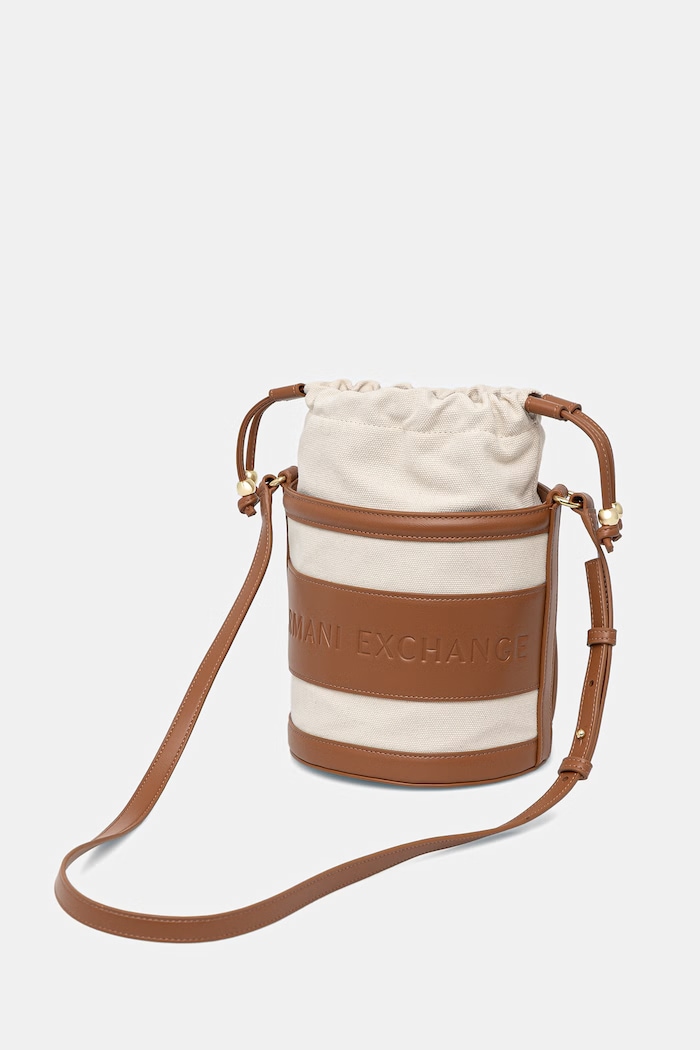 Armani Exchange torebka koszyk damska XW002183.AF22635 brązowy SS26