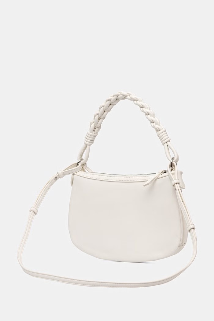 Doplnky Armani Exchange crossbody kabelka dámska z imitácie kože XW002228.AF21428 biela