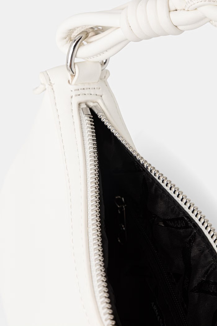 Armani Exchange crossbody kabelka dámska z imitácie kože XW002228.AF21428 biela