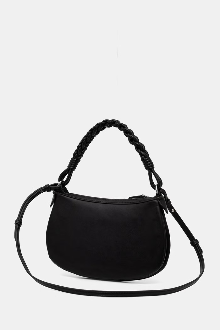 Akcesoria Armani Exchange torebka crossbody damska z imitacji skóry XW002228.AF21428 czarny