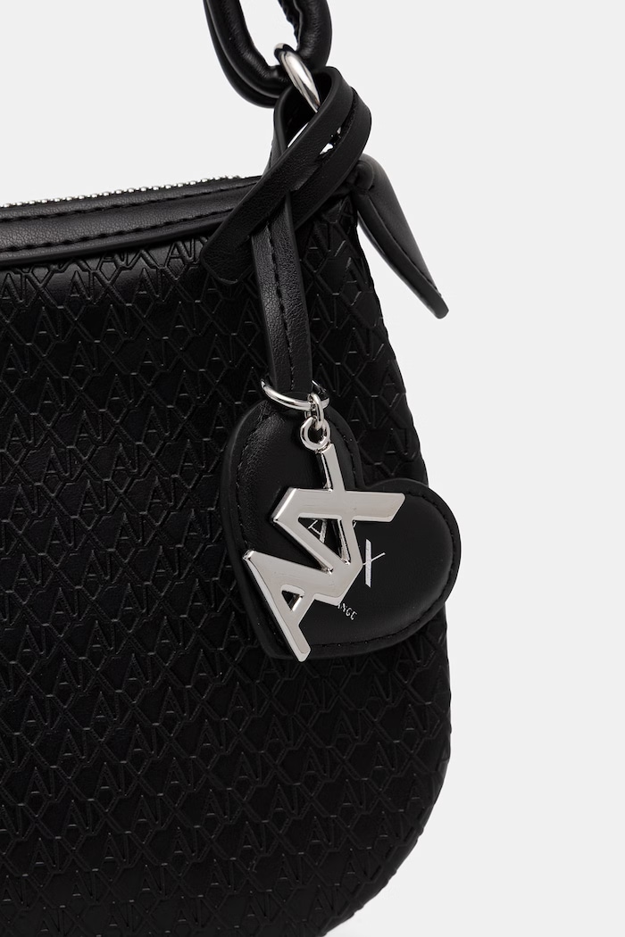 Armani Exchange kabelka dámska z imitácie kože čierna XW002228.AF22632