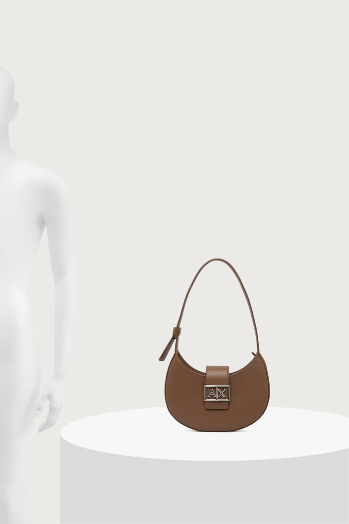 Armani Exchange Torebka hobo damska z imitacji skóry XW002565.AF12039