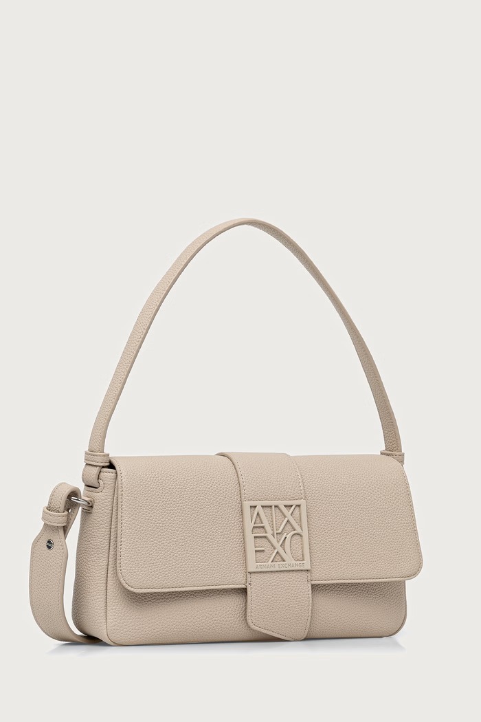 Armani Exchange crossbody kabelka dámská XW002592.AF11902 béžová SS26