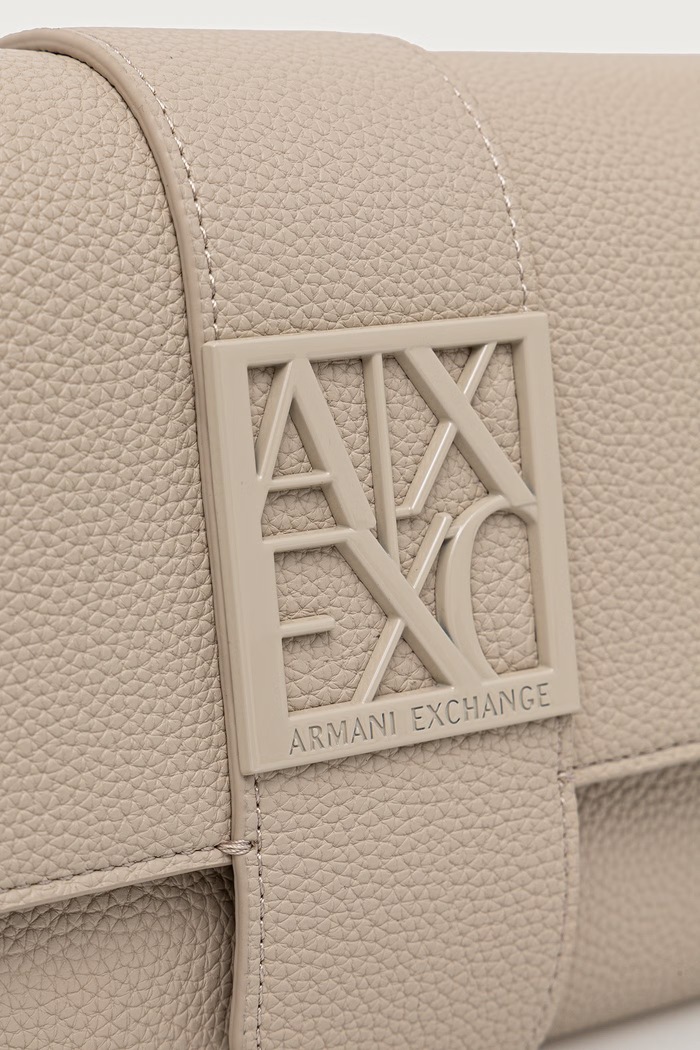 Doplňky Armani Exchange crossbody kabelka dámská XW002592.AF11902 béžová