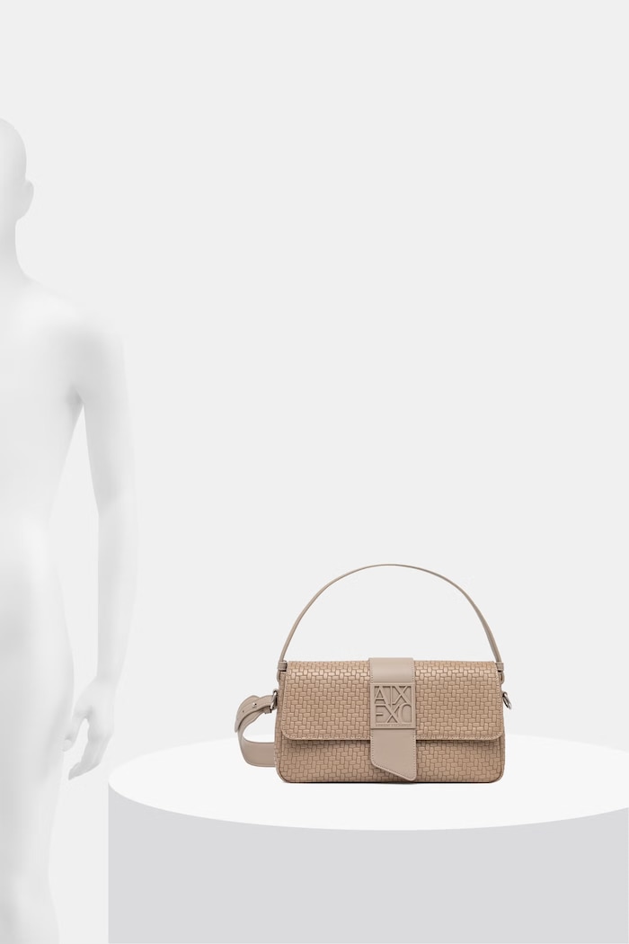 Armani Exchange geantă crossbody pentru femei, cu imitație de piele XW002592.AF22628