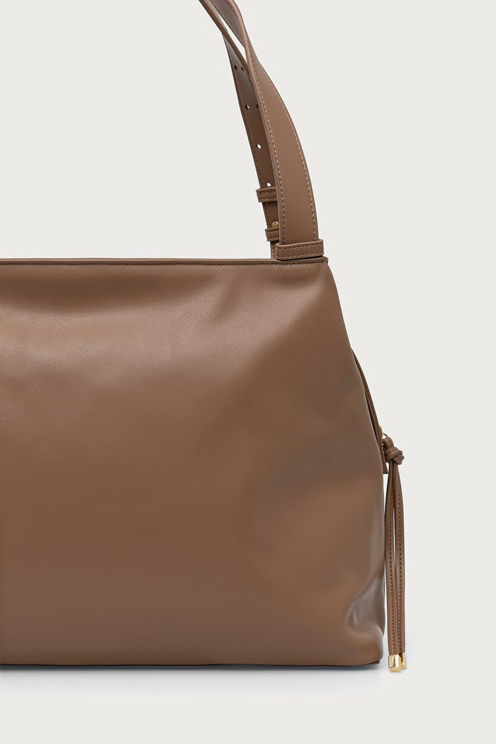 Doplňky Armani Exchange tote taška dámská z imitace kůže XW002603.AF19902 béžová