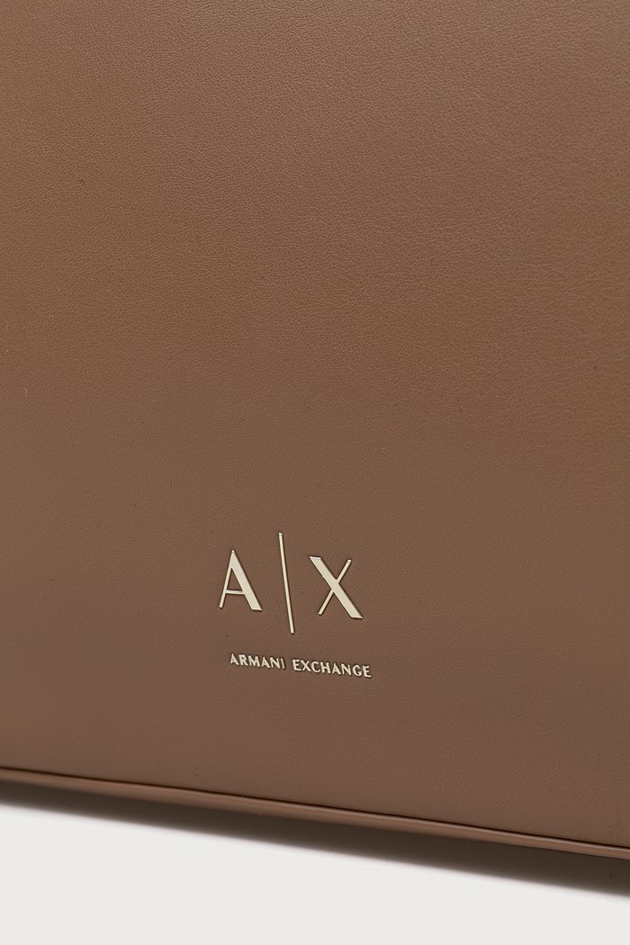 Armani Exchange tote taška dámská z imitace kůže béžová XW002603.AF19902
