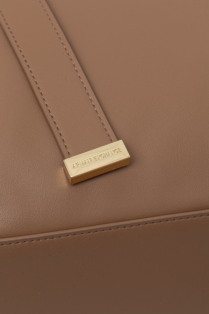 Armani Exchange tote taška dámská z imitace kůže XW002603.AF19902 béžová