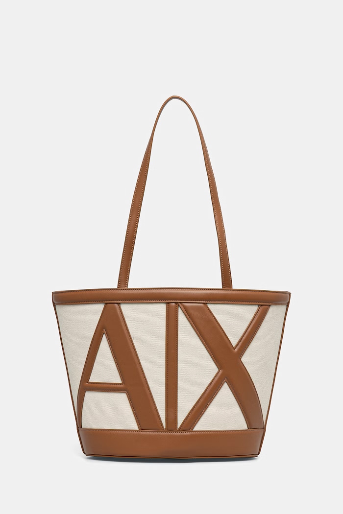 Kabelka Armani Exchange textilný béžová XW002607.AF22635