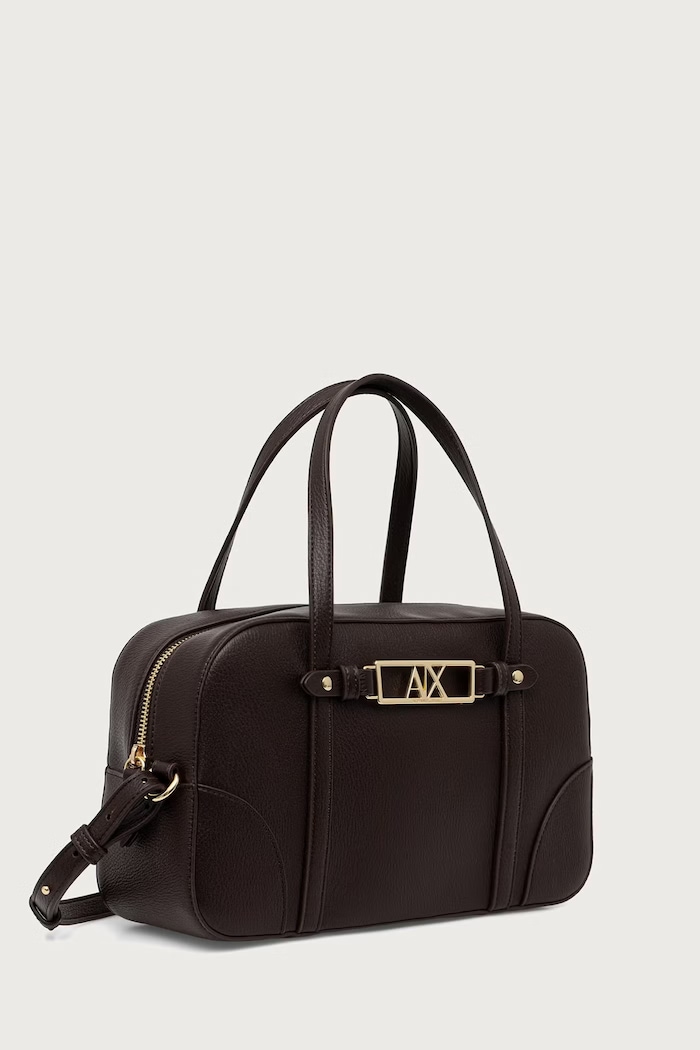 Armani Exchange crossbody kabelka dámská z imitace kůže XW002610.AF15632 hnědá SS26