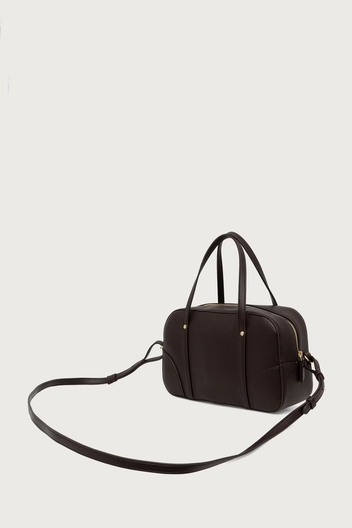 Doplňky Armani Exchange crossbody kabelka dámská z imitace kůže XW002610.AF15632 hnědá