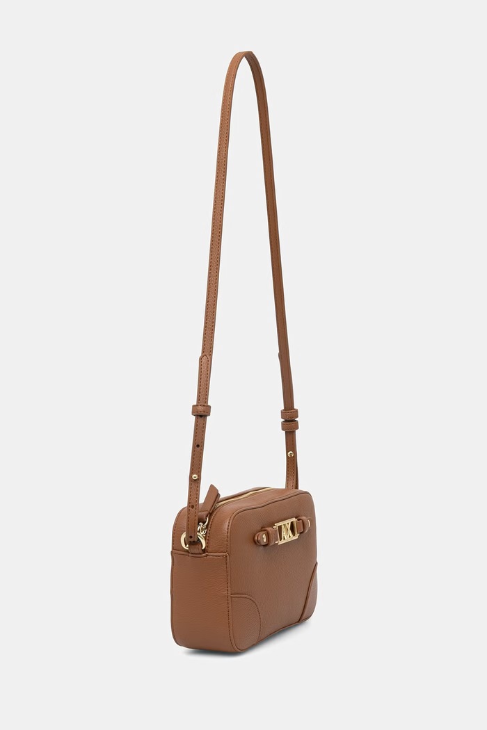 Armani Exchange crossbody kabelka dámska z imitácie kože XW002612.AF15632 hnedá SS26