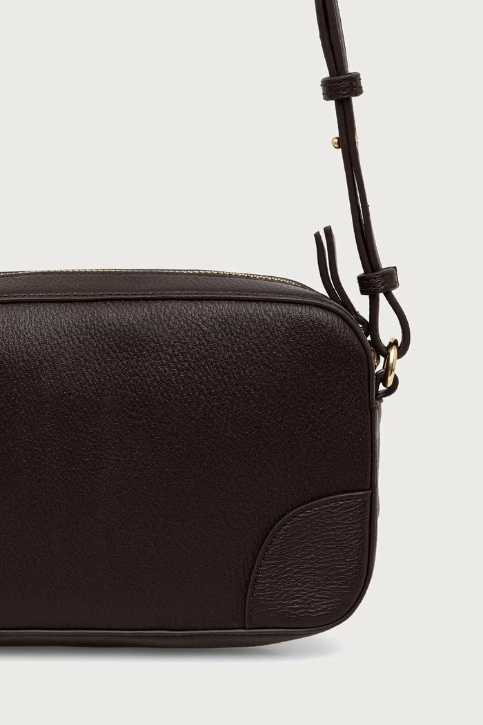 Doplňky Armani Exchange crossbody kabelka dámská z imitace kůže XW002612.AF15632 hnědá