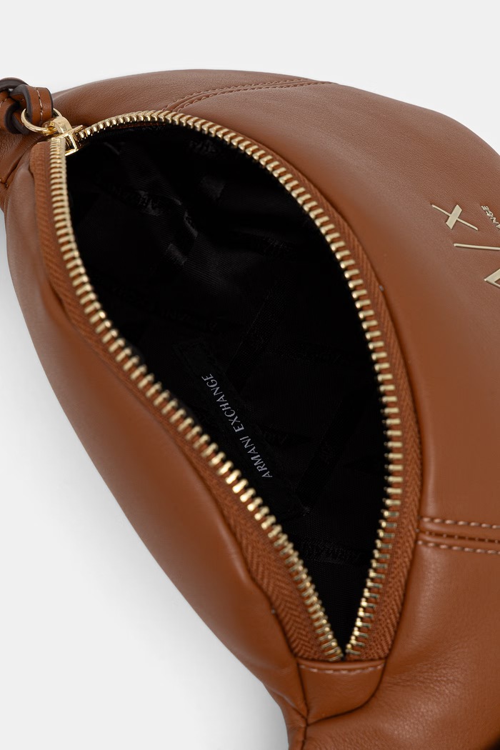 Torbica za okoli pasu Armani Exchange XW002655.AF19902 rjava