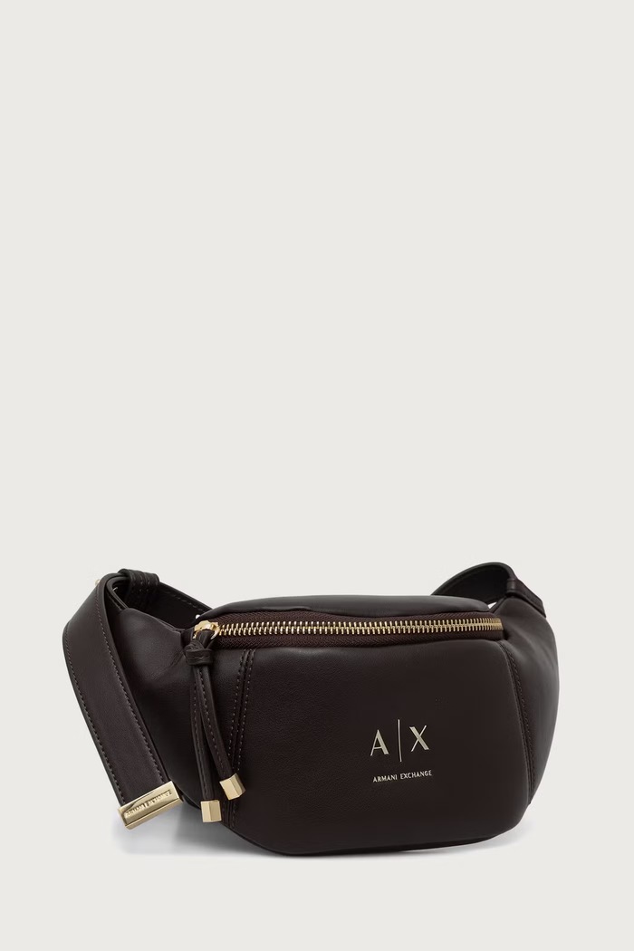 Armani Exchange Ľadvinka dámska z imitácie kože XW002655.AF19902 hnedá SS26