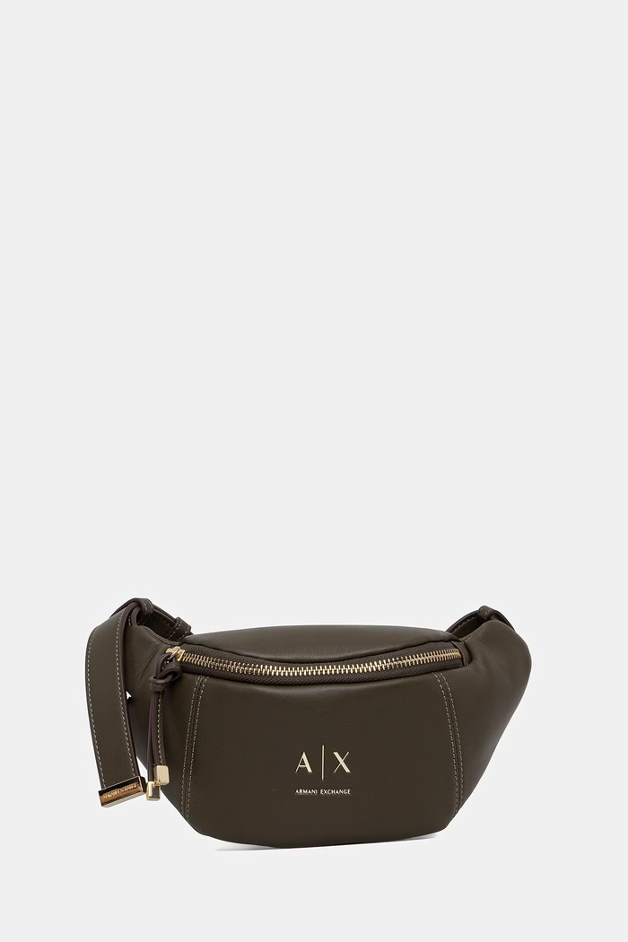 Torbica za okoli pasu Armani Exchange Ne ustreza A4 zelena XW002655.AF19902