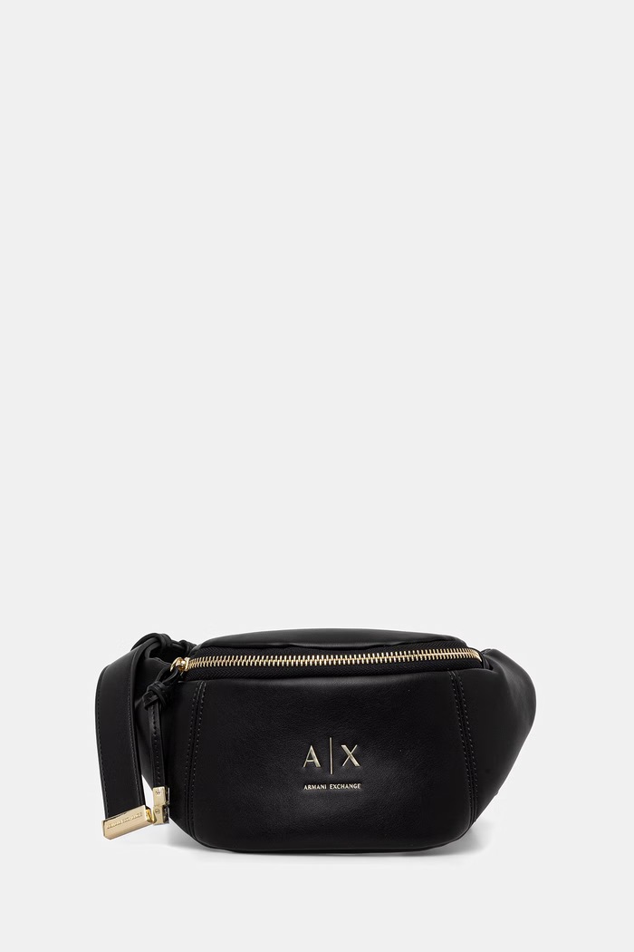 Torbica za okoli pasu Armani Exchange Ne ustreza A4 črna XW002655.AF19902