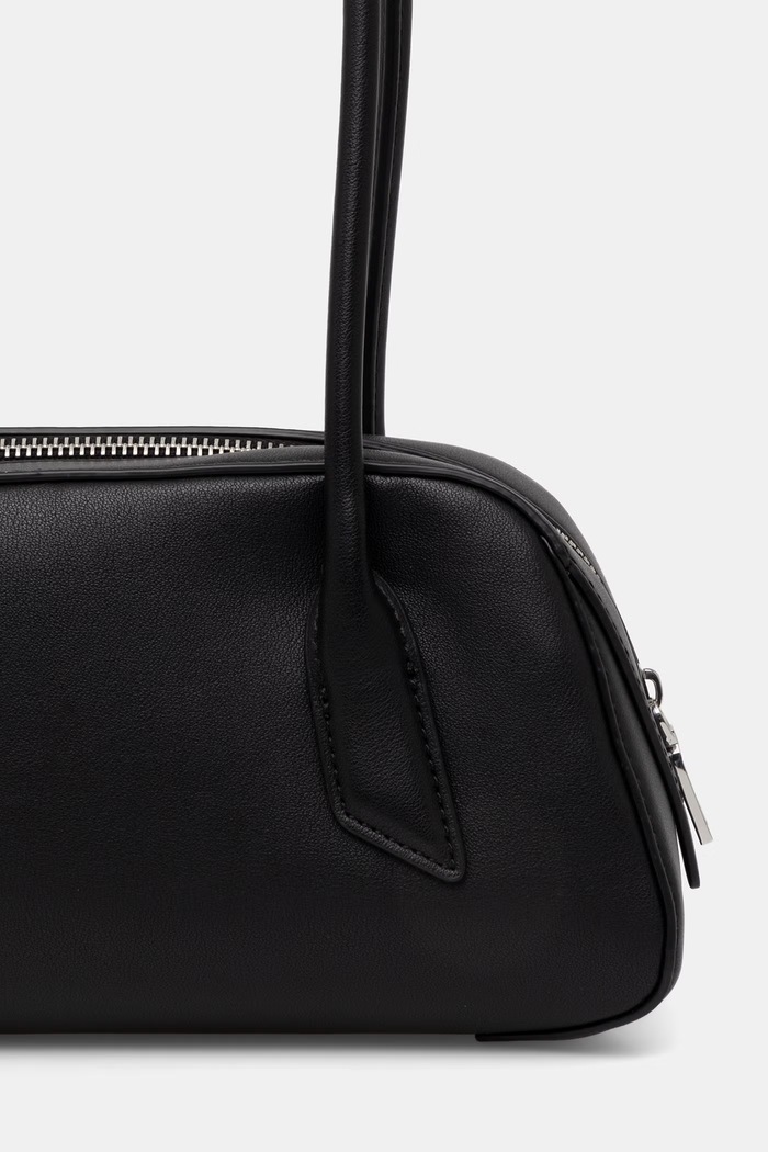 Akcesoria DKNY torebka bagietka damska z imitacji skóry TIANA R613ZP64 czarny