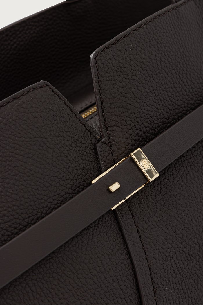 Shopper torba za žene kožna BOSS REVERS TOTE BOSS 50563229 smeđa