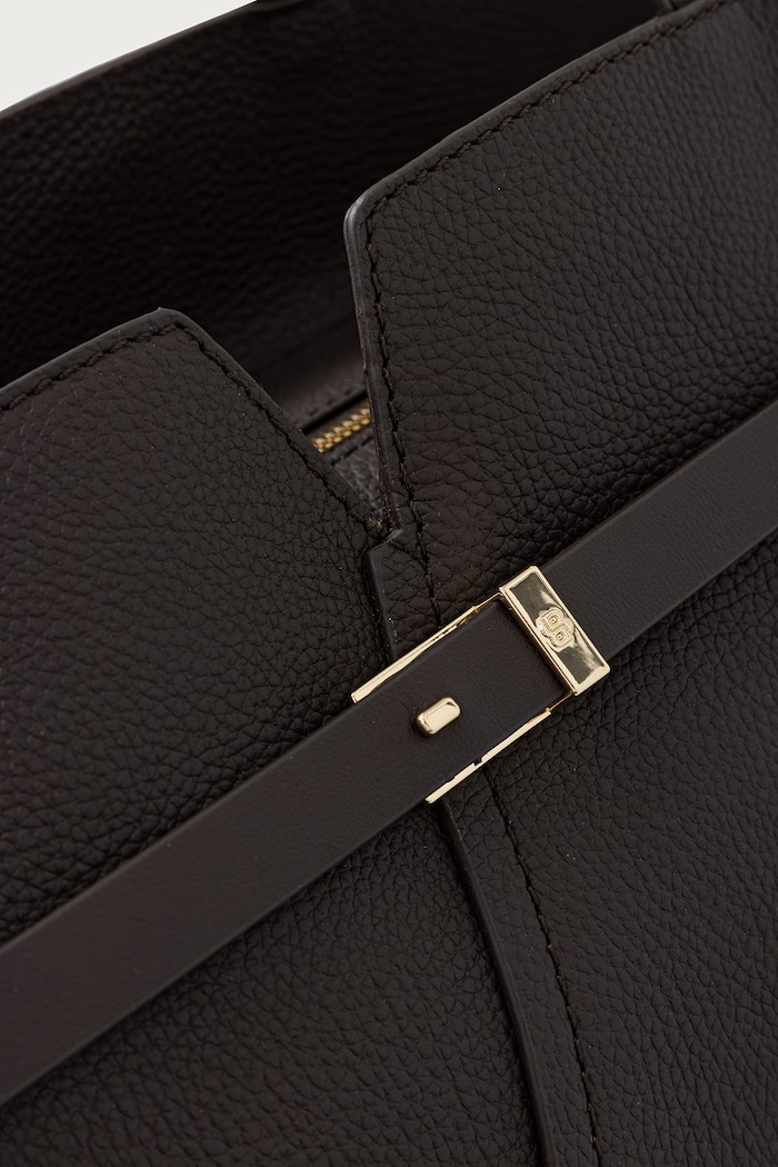 Shopper torba za žene kožna BOSS REVERS TOTE BOSS 50563229 smeđa