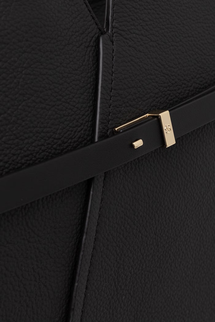 BOSS geantă shopper pentru femei din piele BOSS REVERS TOTE negru 50563229