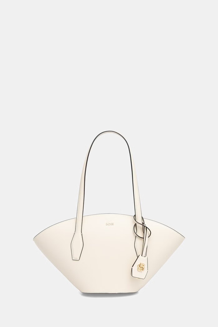 BOSS geantă shopper pentru femei, din piele NUMAH Chapelier Tote bej 50563842