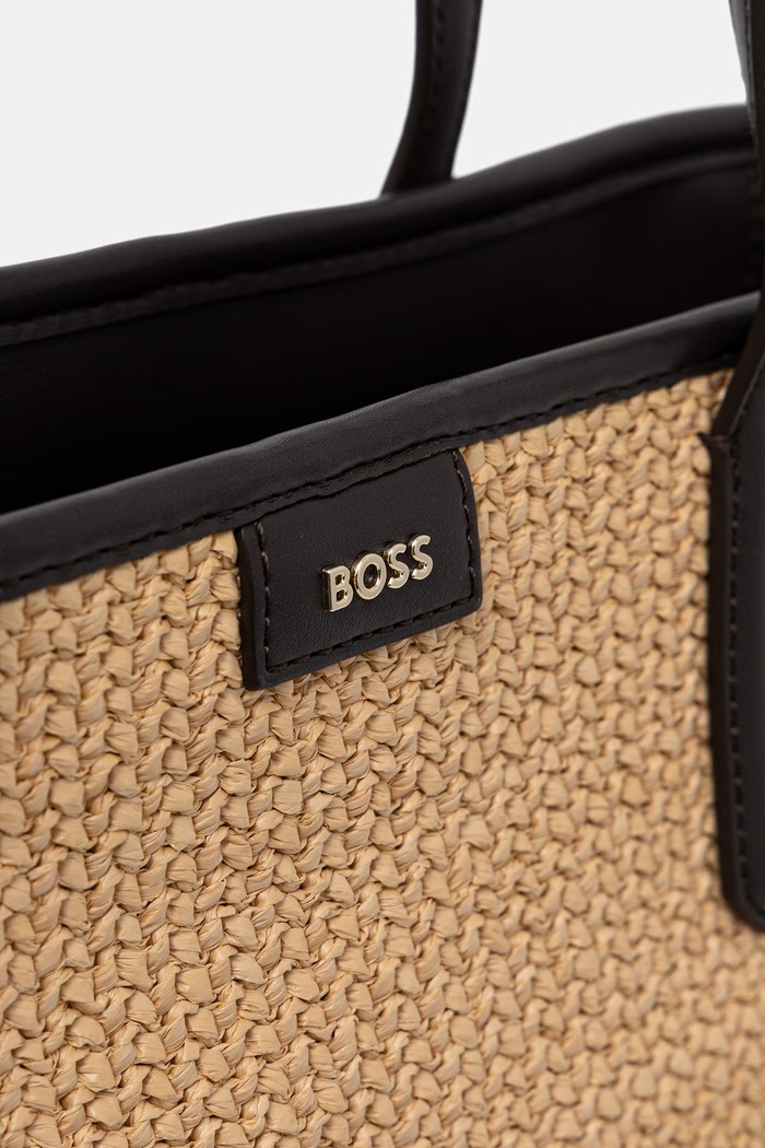 BOSS tote bag pentru femei JALA SHOPPER bej 50568256