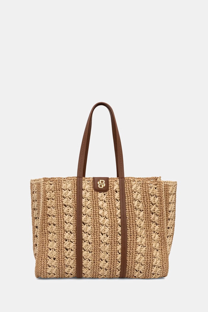 BOSS tote bag pentru femei BOSS BEYOND Tote RF bej 50563307