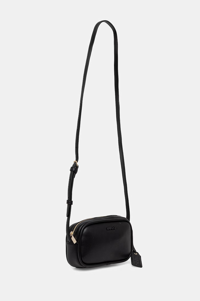 HUGO geantă crossbody pentru femei, cu imitație de piele Jodi_Crossbody 50562945 negru SS26