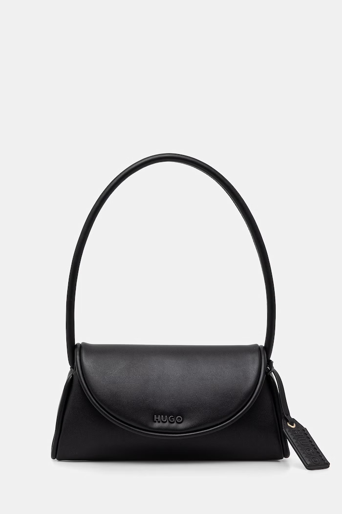 HUGO kabelka typu bageta dámska z imitácie kože Jodi Shoulder Bag čierna 50562952