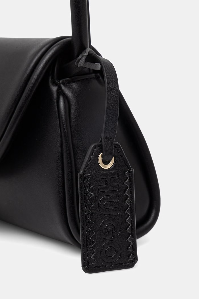 HUGO kabelka typu bageta dámska z imitácie kože Jodi Shoulder Bag čierna 50562952