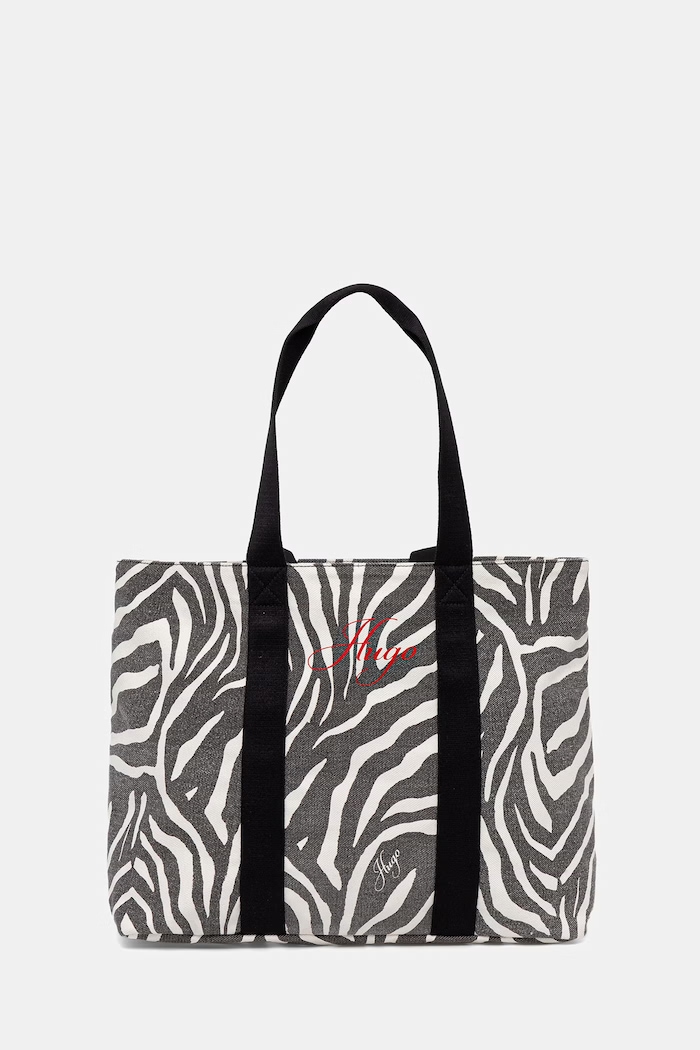 HUGO geantă shopper pentru femei Becky ZE_Tote negru 50563010