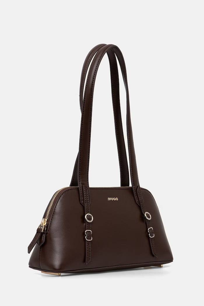HUGO kabelka dámska Syndra Duffle 50563026 hnedá SS26